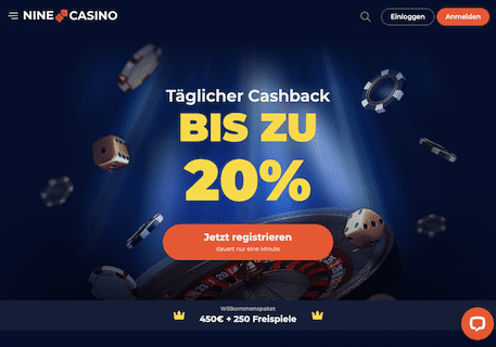 Nine Casino Erfahrungen von Experten: Webseite und Bonus